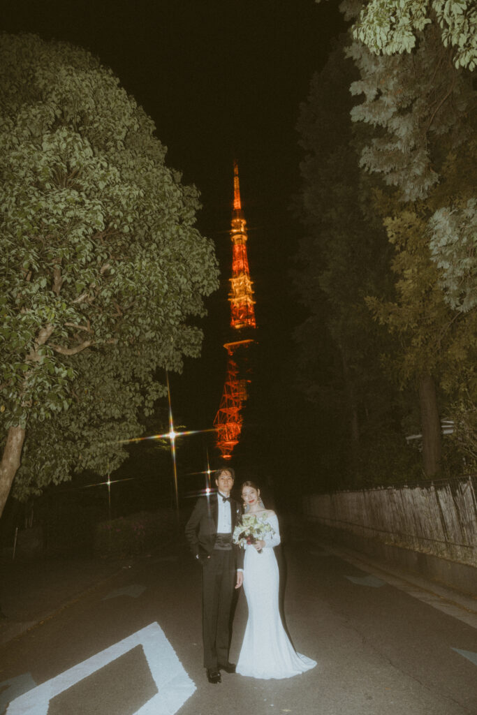 東京タワー（BAOI / ナイト)の前撮り事例