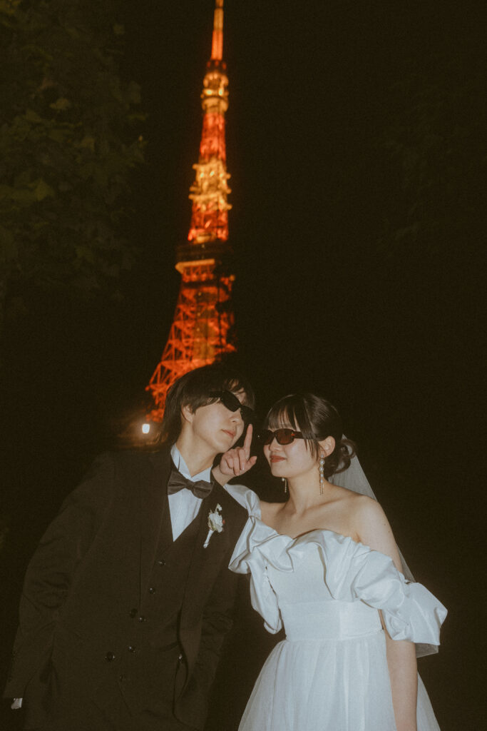 東京タワー（BAOI / ナイト)の前撮り事例