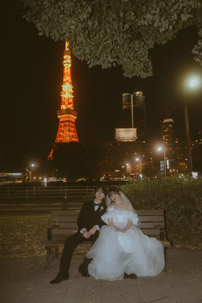 東京タワー（BAOI / ナイト)の前撮り事例