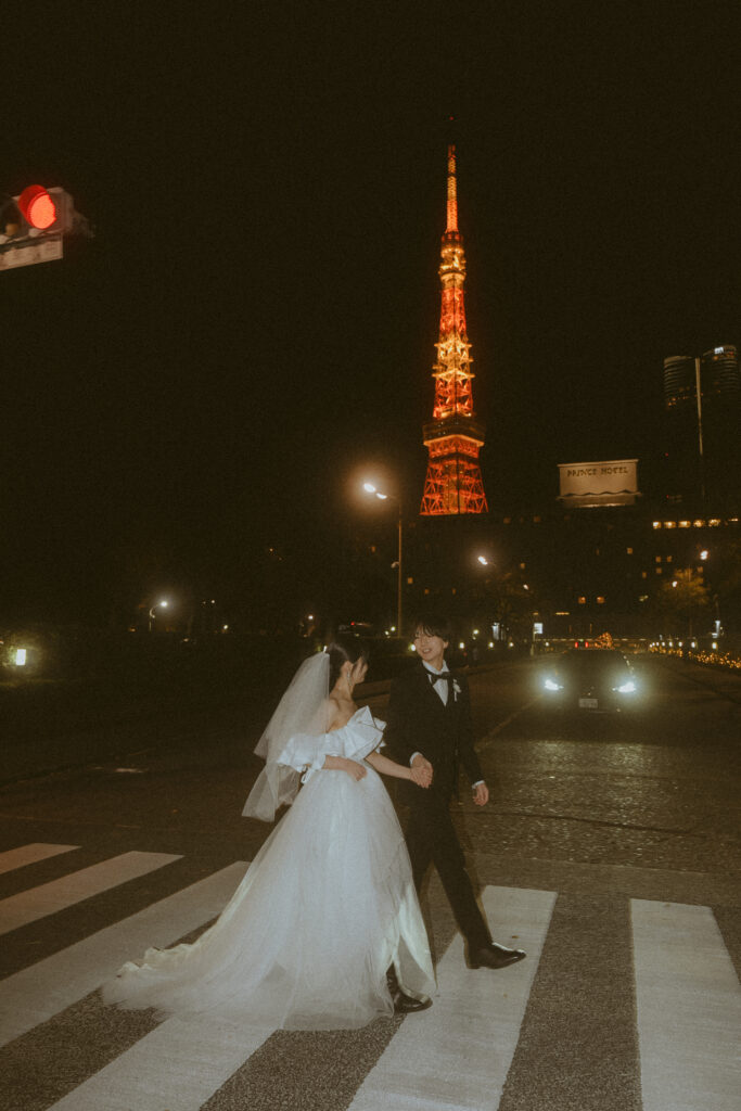 東京タワー（BAOI / ナイト)の前撮り事例