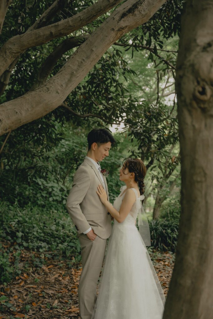 鶴見緑地の前撮り事例