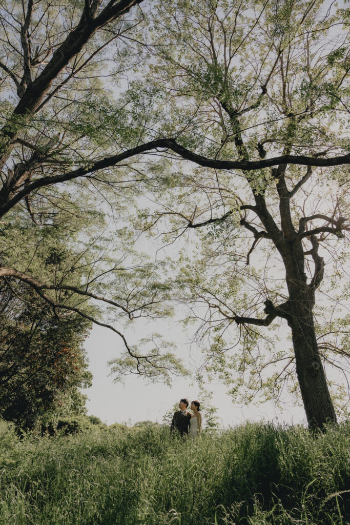 鶴見緑地の前撮り事例