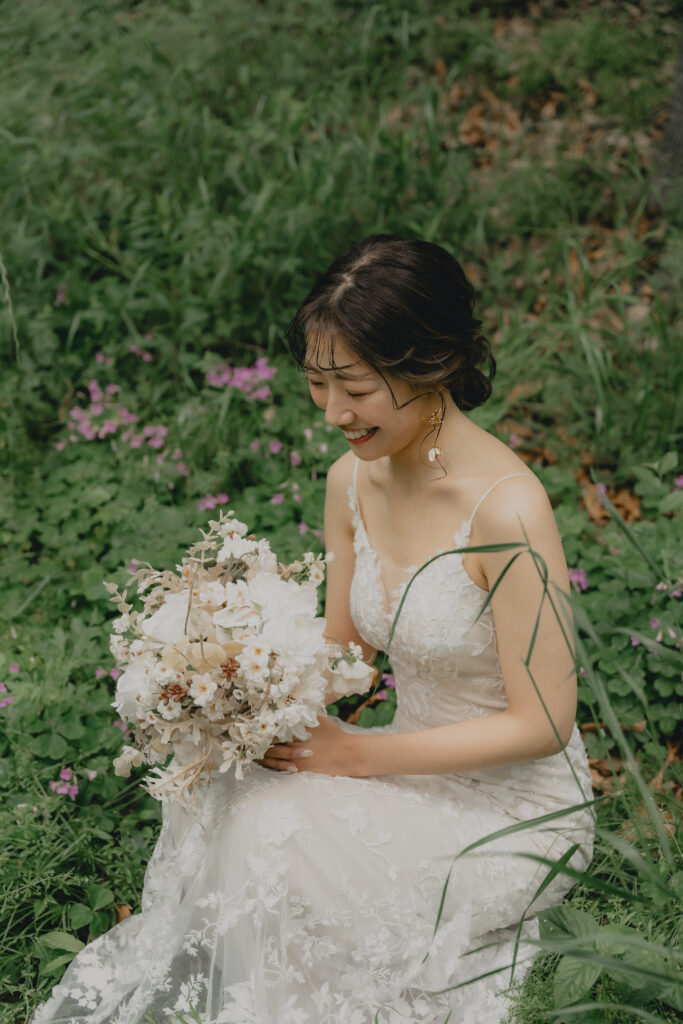 鶴見緑地の前撮り事例