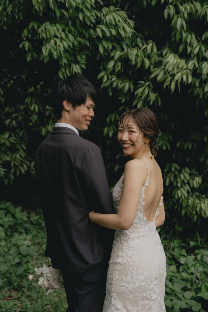 鶴見緑地の前撮り事例