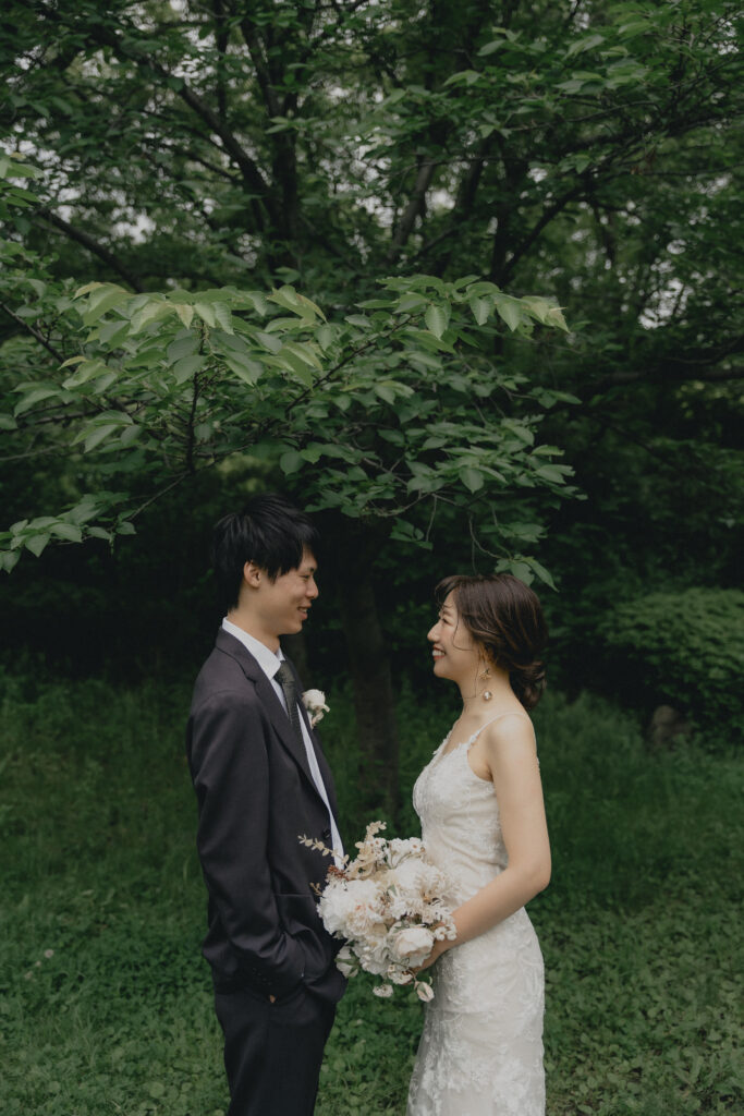 鶴見緑地の前撮り事例