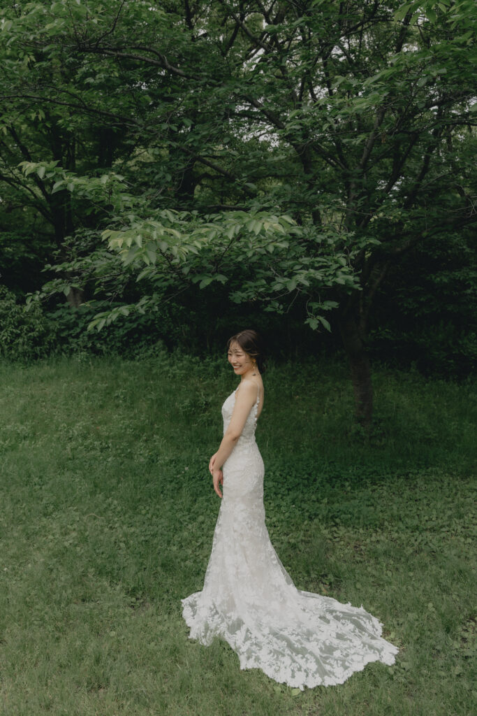 鶴見緑地の前撮り事例