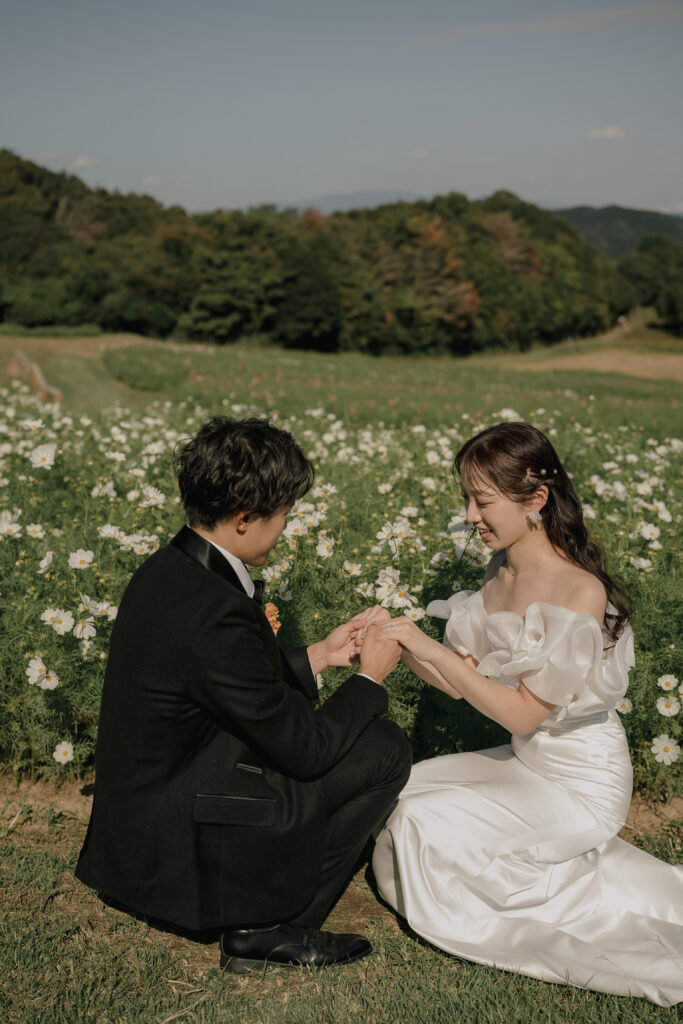 淡路島/あわじ花さじきの前撮り事例