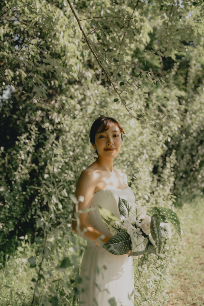 鶴見緑地の前撮り事例