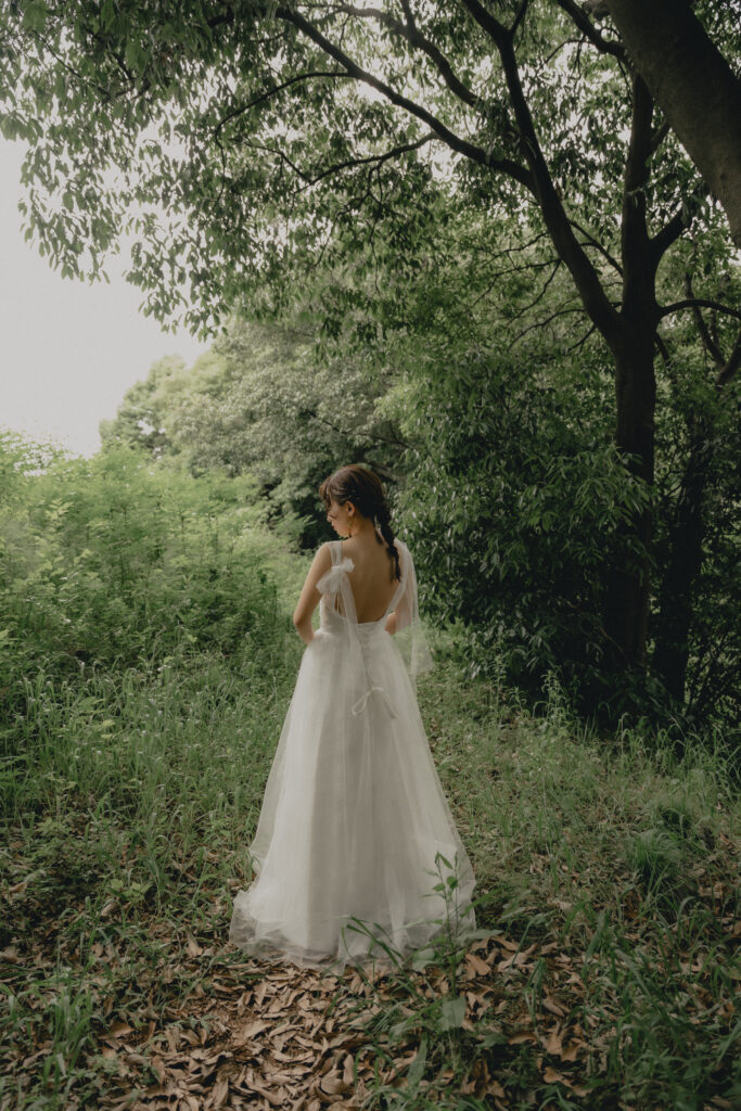 鶴見緑地の前撮り事例