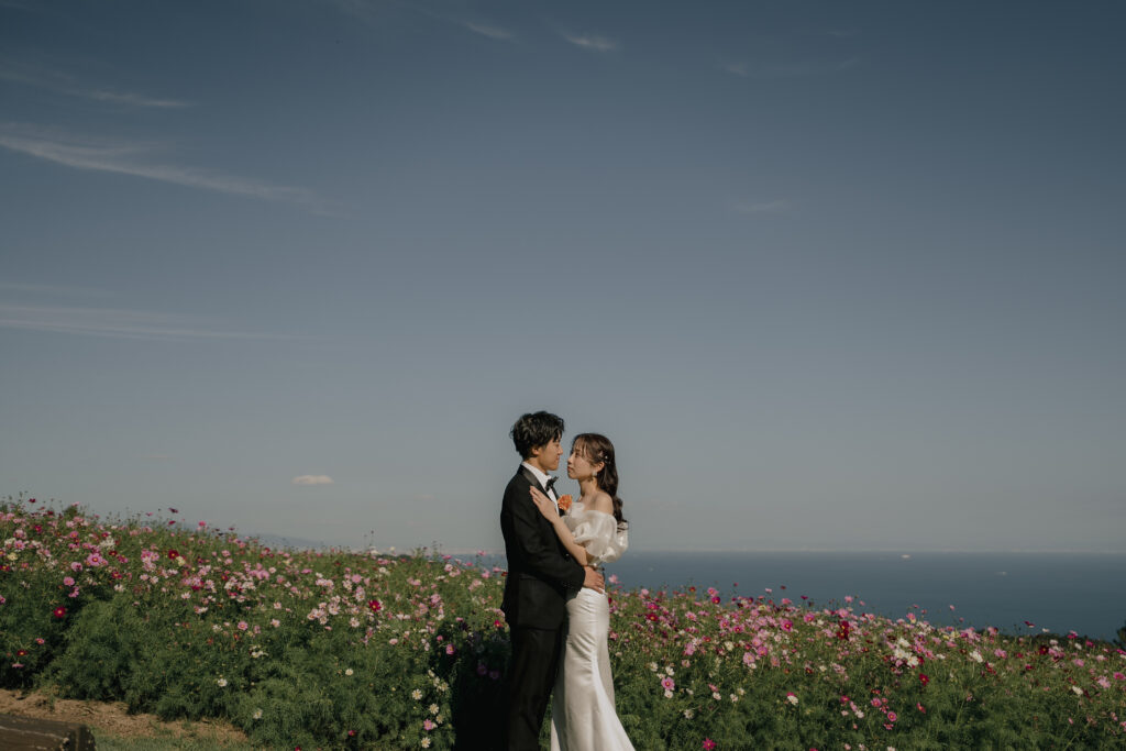 淡路島/あわじ花さじきの前撮り事例