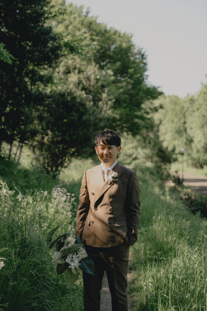 鶴見緑地の前撮り事例