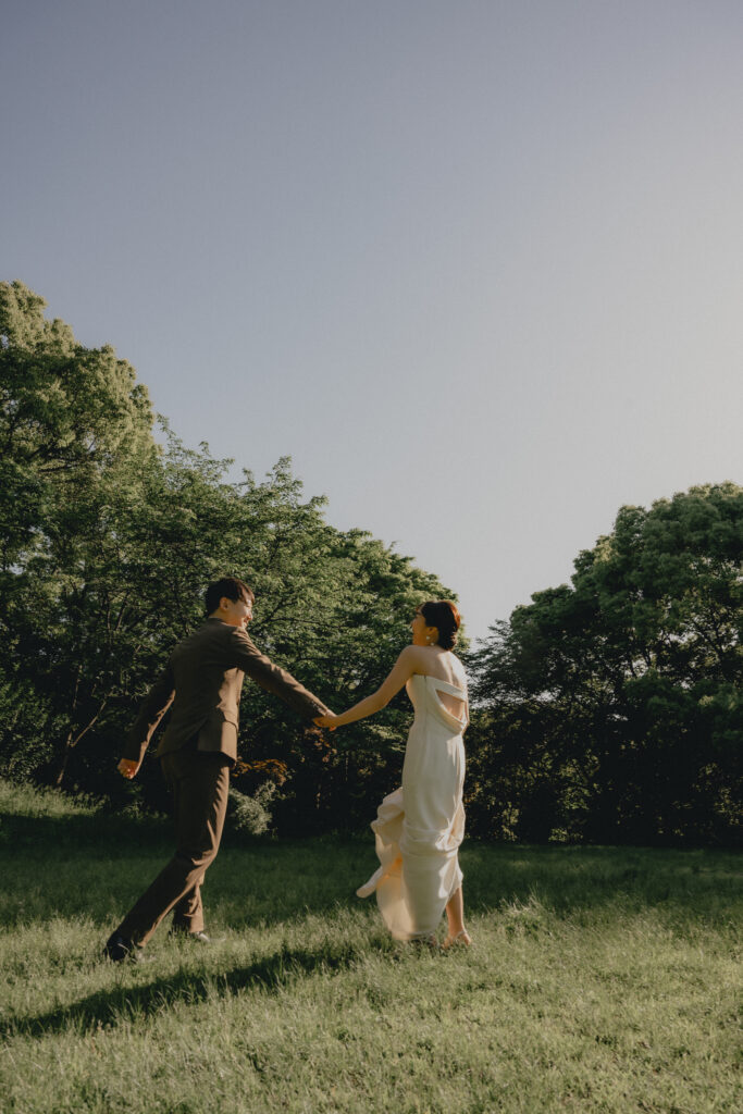 鶴見緑地の前撮り事例