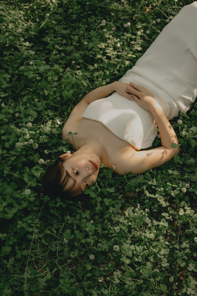 鶴見緑地の前撮り事例