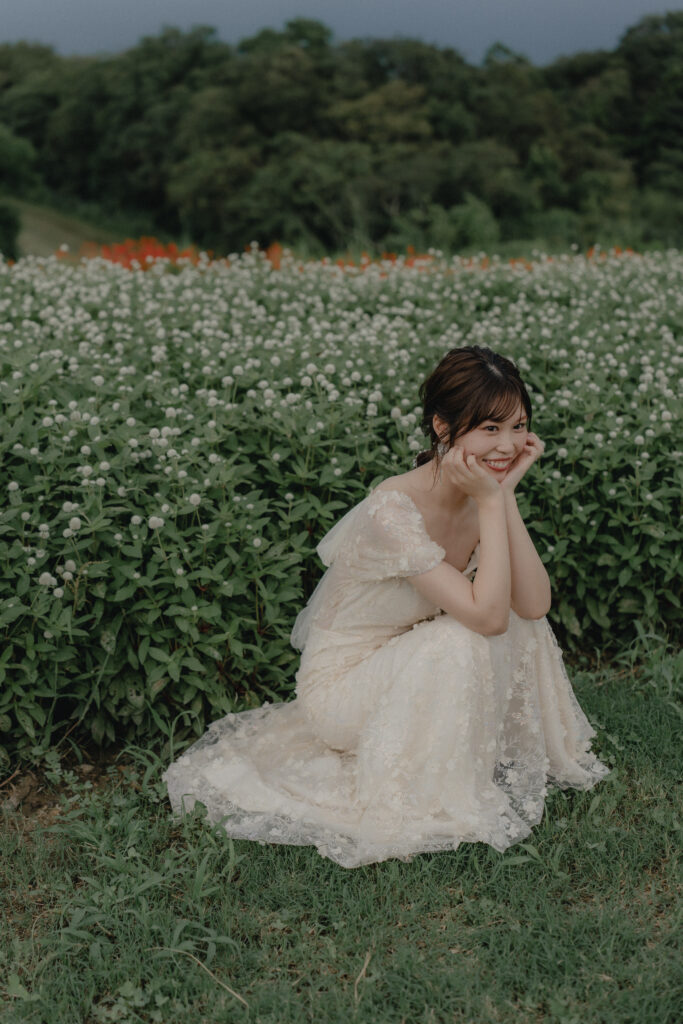淡路島/あわじ花さじきの前撮り事例