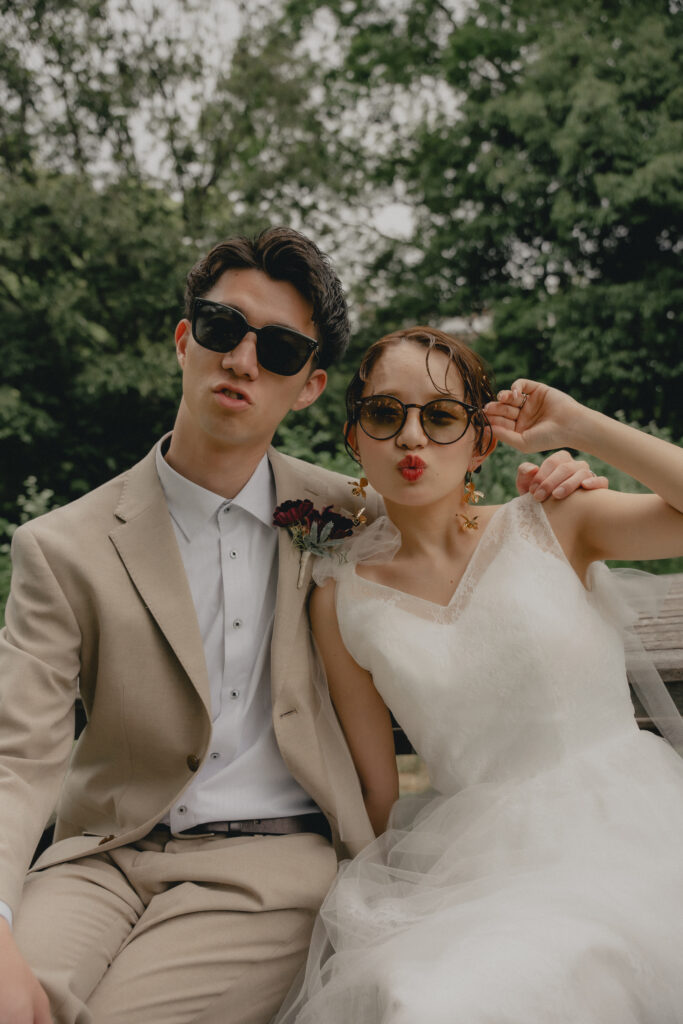 鶴見緑地の前撮り事例