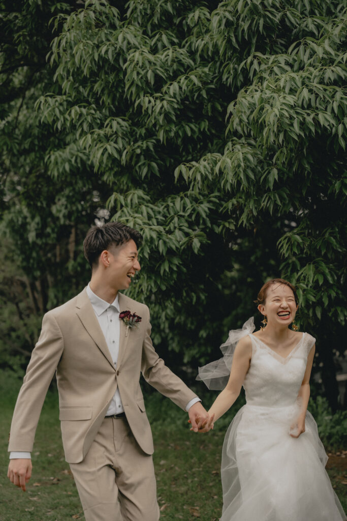 鶴見緑地の前撮り事例