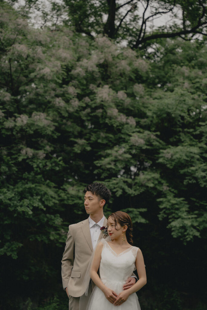 鶴見緑地の前撮り事例