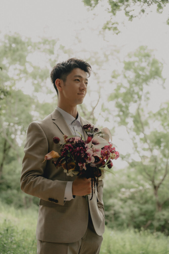 鶴見緑地の前撮り事例