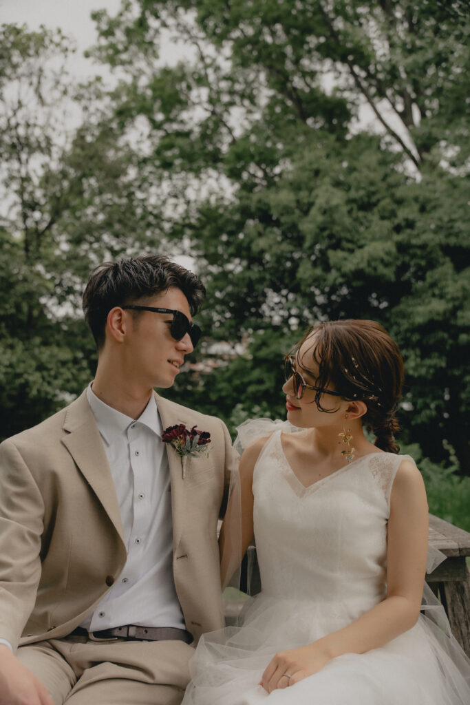 鶴見緑地の前撮り事例