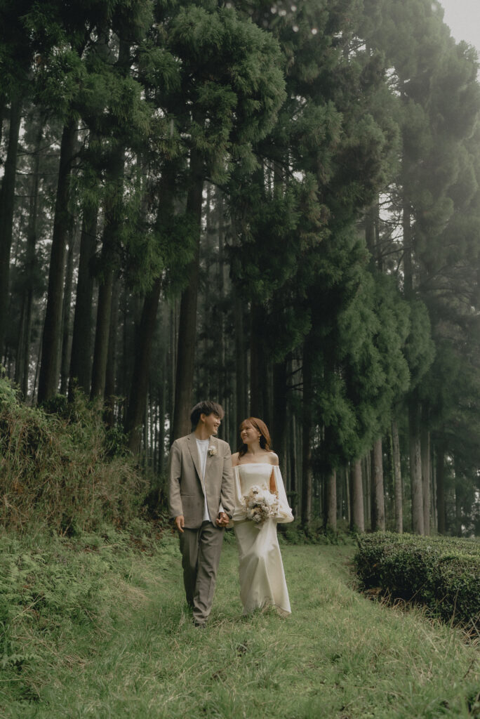 龍王ヶ渕の前撮り事例