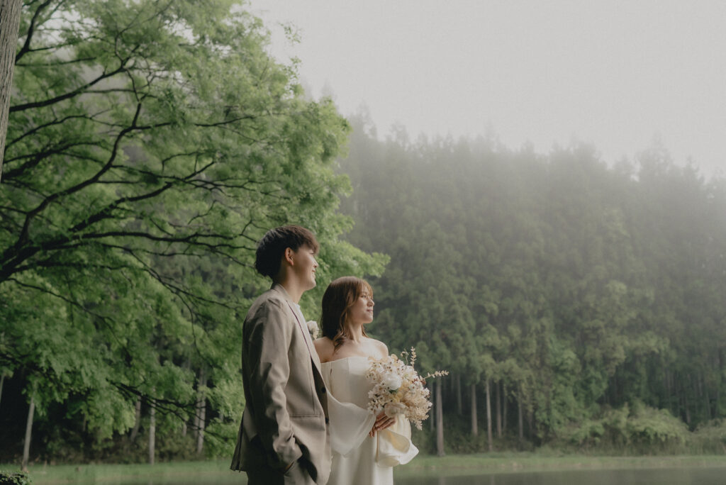 龍王ヶ渕の前撮り事例