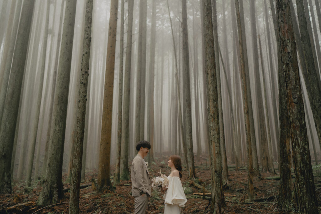 龍王ヶ渕の前撮り事例