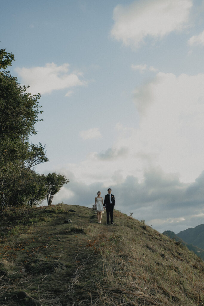 曽爾高原（SOOYE)の前撮り事例