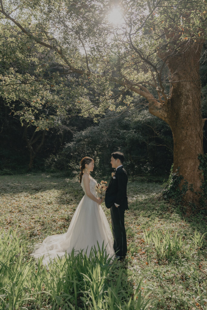 竜串海岸の前撮り事例