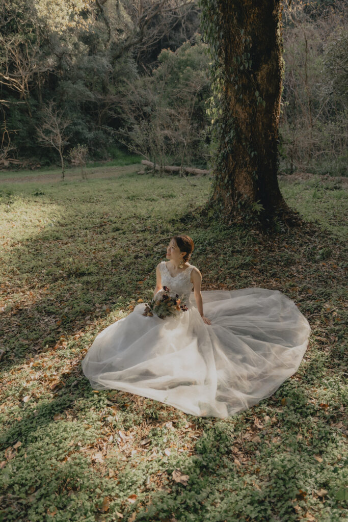 竜串海岸の前撮り事例