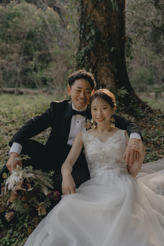 竜串海岸の前撮り事例