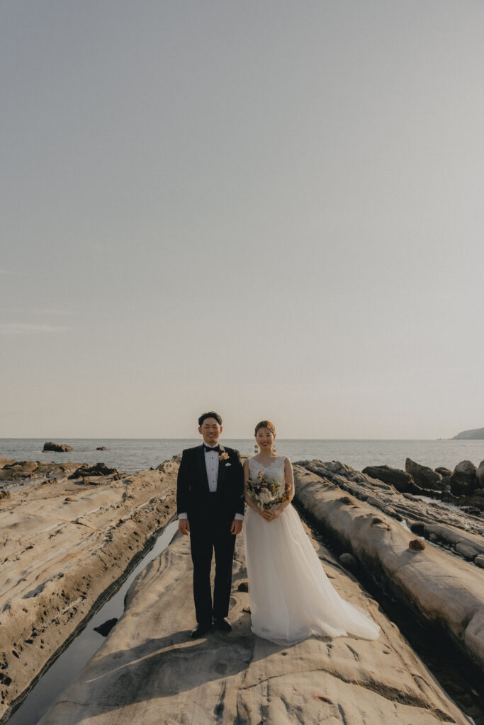 竜串海岸の前撮り事例