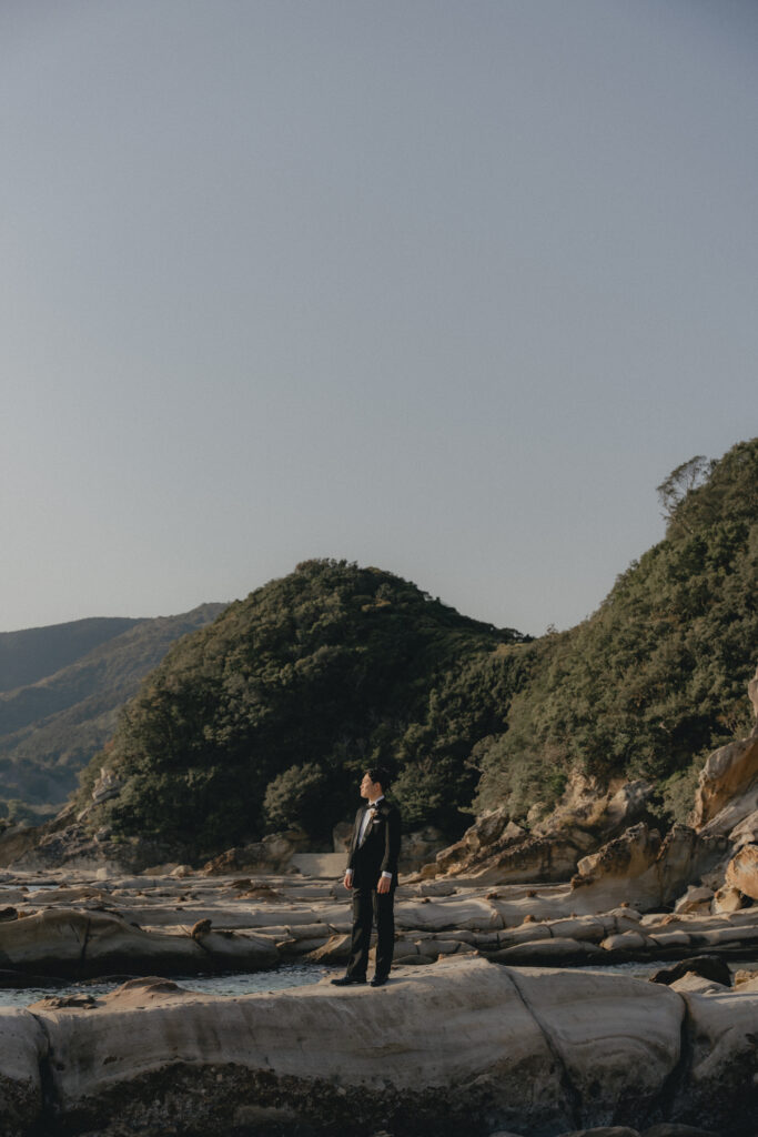 竜串海岸の前撮り事例