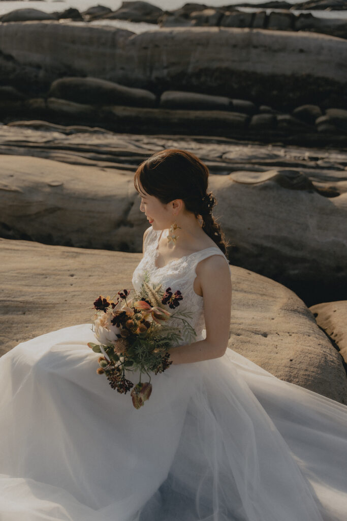 竜串海岸の前撮り事例