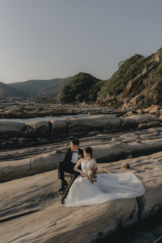 竜串海岸の前撮り事例