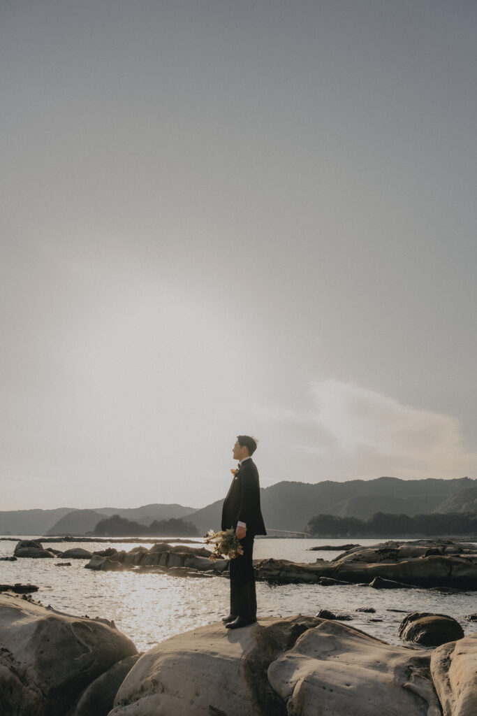 竜串海岸の前撮り事例