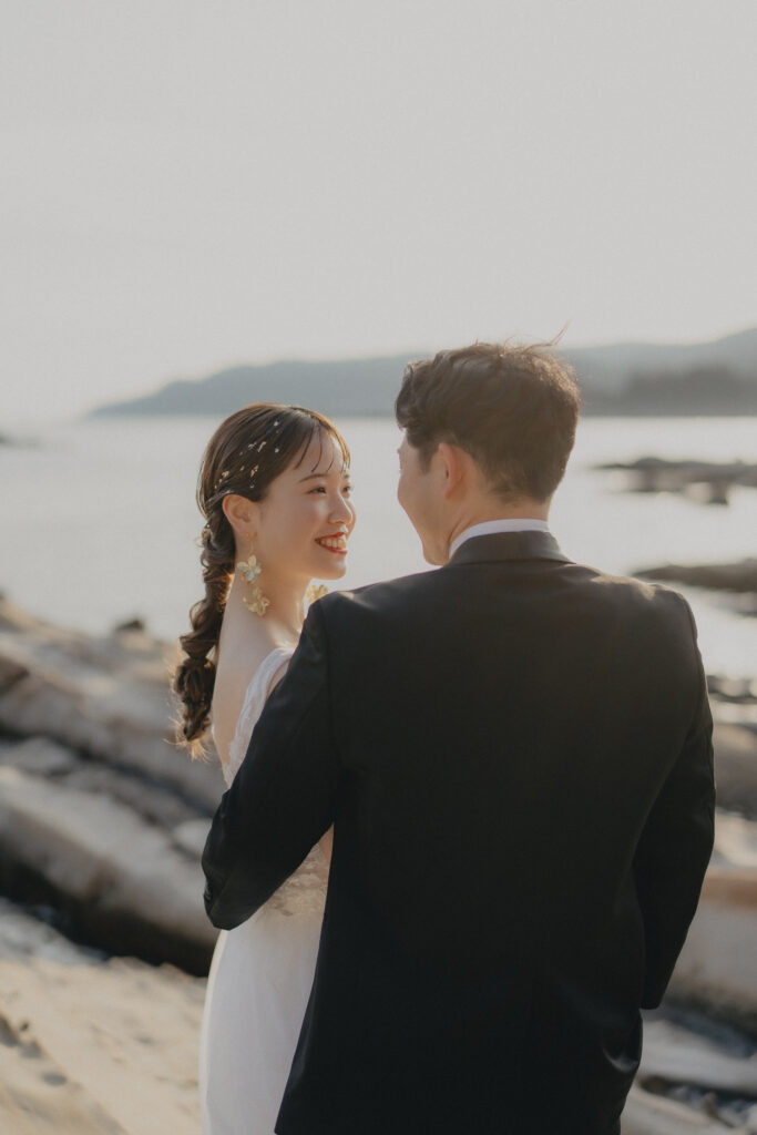 竜串海岸の前撮り事例