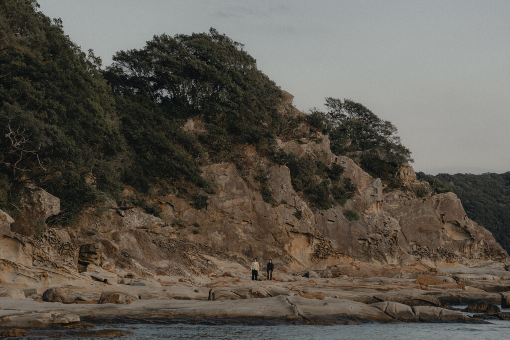 竜串海岸の前撮り事例