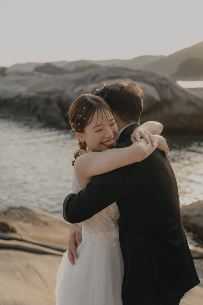 竜串海岸の前撮り事例