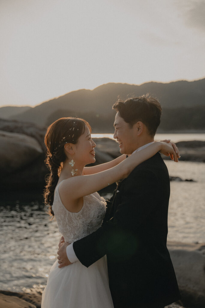 竜串海岸の前撮り事例