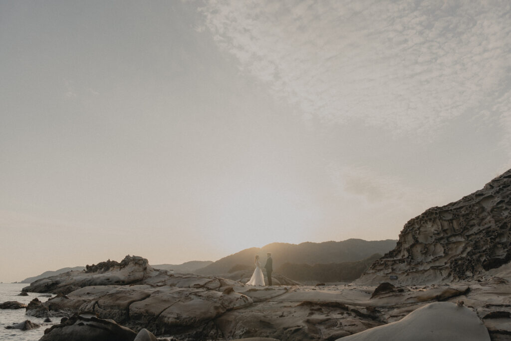 竜串海岸の前撮り事例