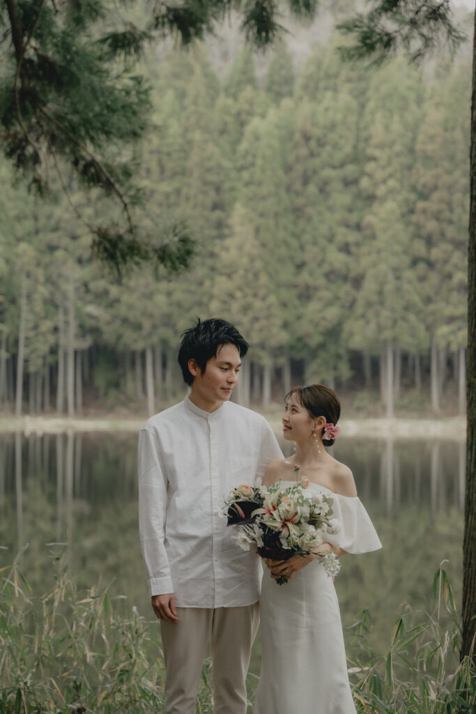 龍王ヶ渕の前撮り事例