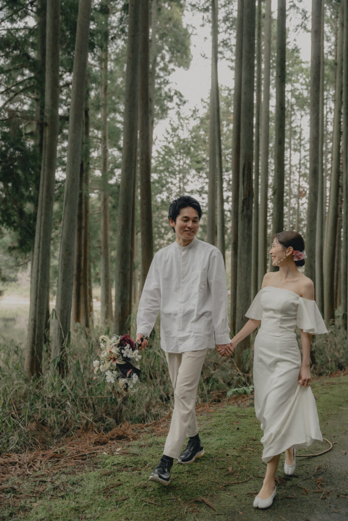 龍王ヶ渕の前撮り事例