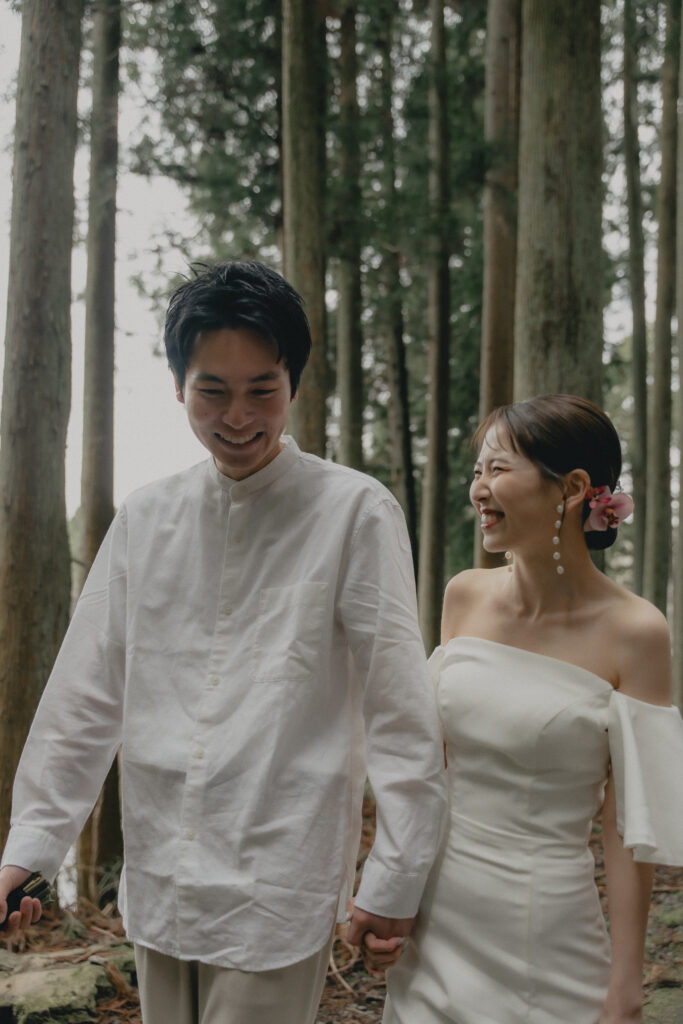 龍王ヶ渕の前撮り事例