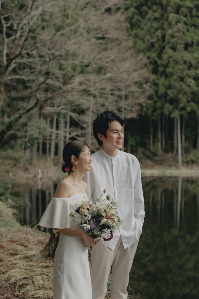 龍王ヶ渕の前撮り事例