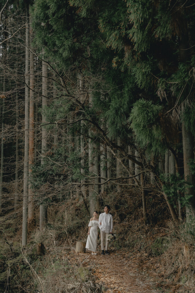 龍王ヶ渕の前撮り事例