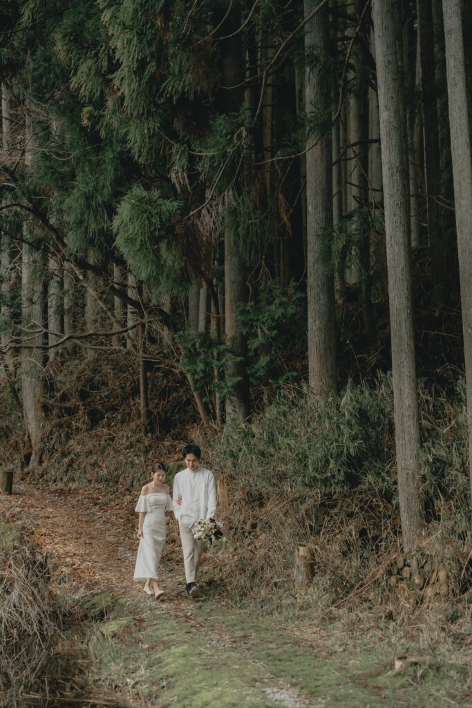 龍王ヶ渕の前撮り事例