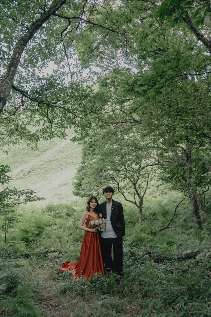 曽爾高原（SOOYE)の前撮り事例