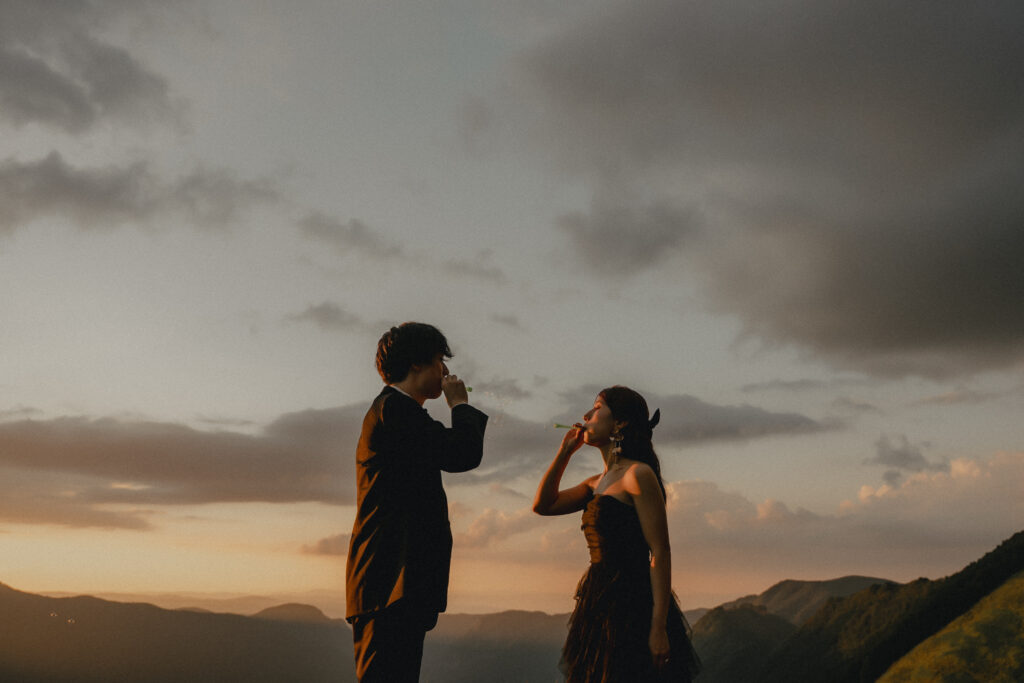 曽爾高原（SOOYE)の前撮り事例