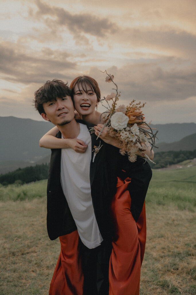 曽爾高原（SOOYE)の前撮り事例