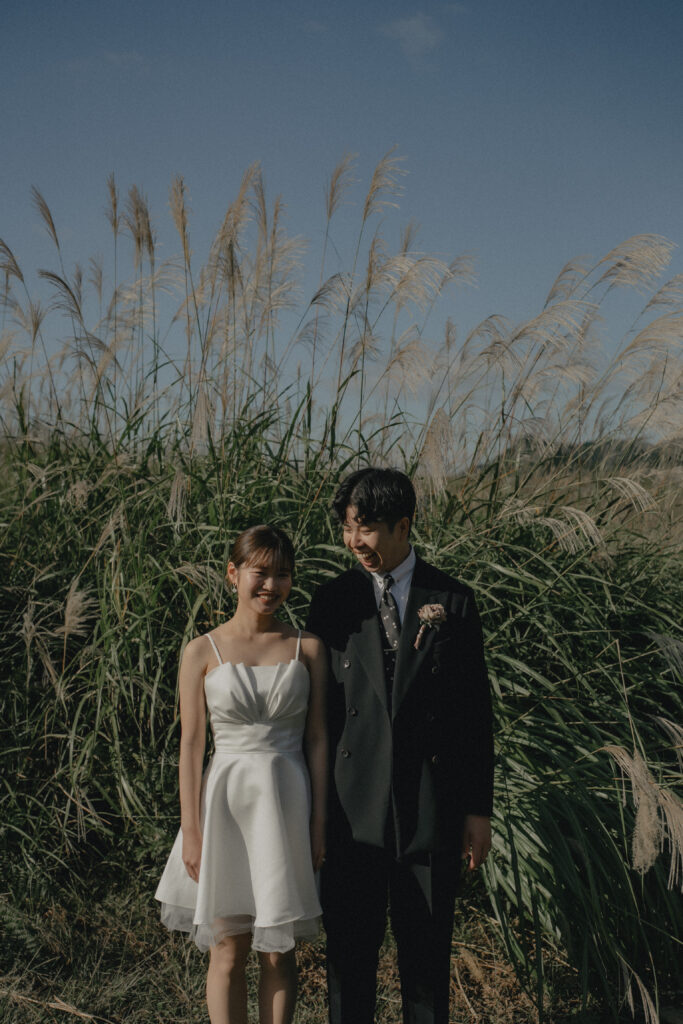 曽爾高原（SOOYE)の前撮り事例